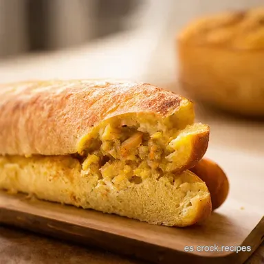 BOCADILLO DE PATATA Cl&aacute;sico Receta Espa&ntilde;ola F&aacute;cil y R&aacute;pida Tarjeta de receta