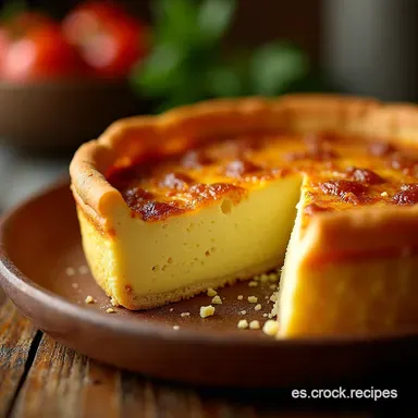 Tarta de Queso Abuela Receta Cremosa y Sin Grietas Tarjeta de receta