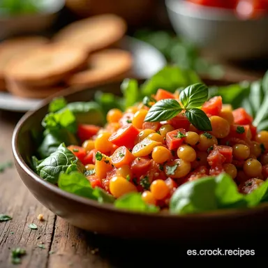 28 comidas saludables rpidas y Ensalada de Lentejas Vibrante Tarjeta de receta