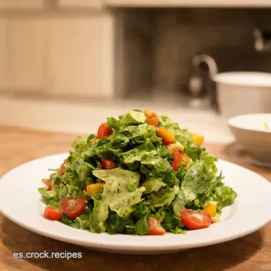 Comidas Ligeras Ensalada Fresquita Receta F&aacute;cil y Saludable Tarjeta de receta