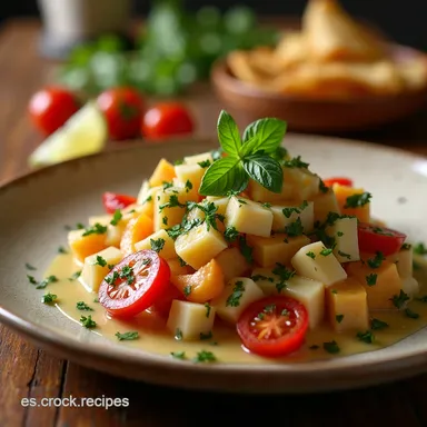 Ensalada Griega Cl&aacute;sica Aut&eacute;ntica Receta F&aacute;cil Horiatiki Salata Tarjeta de receta