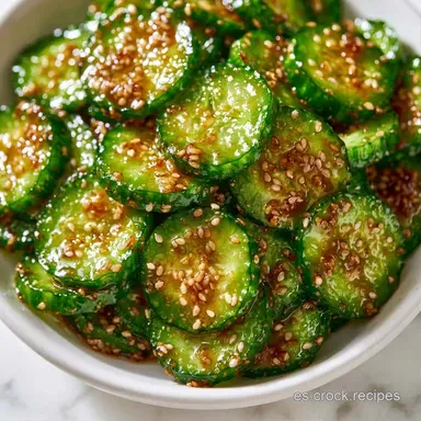 Ensalada Japonesa de Pepino y Sésamo 4p Tarjeta de receta