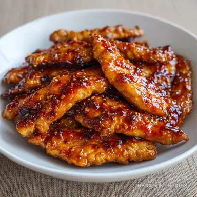 Fajitas de Pollo para 8 Porciones Tarjeta de receta