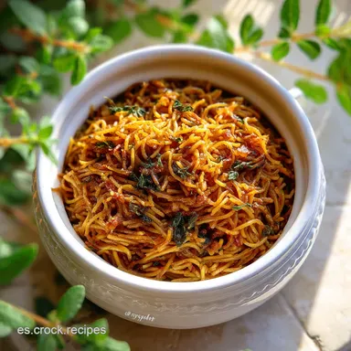 Fideos a la Cazuela: Estilo Receta de la Abuela Tarjeta de receta