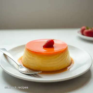 Flan de la Abuela: &iexcl;El Mejor Postre con Leche Condensada! Tarjeta de receta
