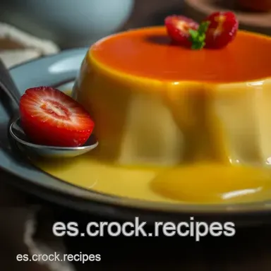 Flan de Leche Condensada: &iexcl;El Secreto de la Abuela Revelado! Tarjeta de receta