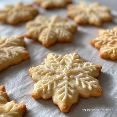 Galletas de Mantequilla Crispy Baked in 30 Minutes Tarjeta de receta