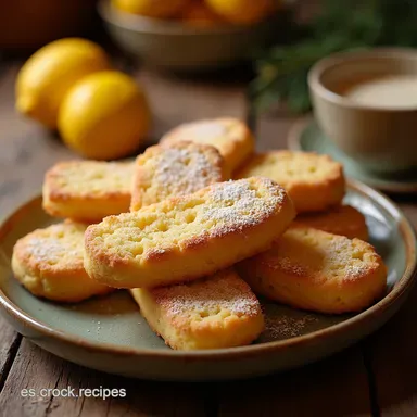 Receta de Biscotti della Nonna Galletas Italianas de Navidad Tarjeta de receta