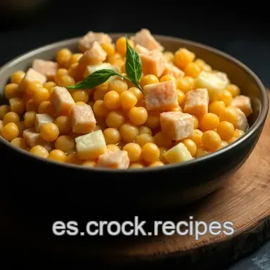 Garbanzos con Bacalao: Receta de la Abuela &iexcl;F&aacute;cil y Deliciosa! Tarjeta de receta