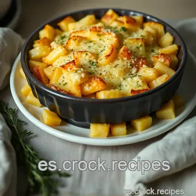 Gratin de Papas F&aacute;cil: Receta de la Abuela con Puerro Tarjeta de receta