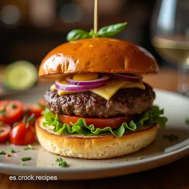 Cl&aacute;sica Garage Burger Severo Garage Fazendo Hist&oacute;ria Tarjeta de receta