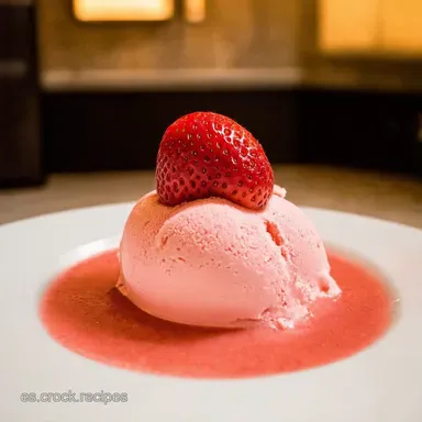HELADO DE FRESA Casero Receta Cremosa y F&aacute;cil Tarjeta de receta