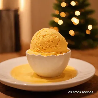 HELADO DE PIA ESPECIAL DE Navide&ntilde;o Sabor Tropical F&aacute;cil Tarjeta de receta