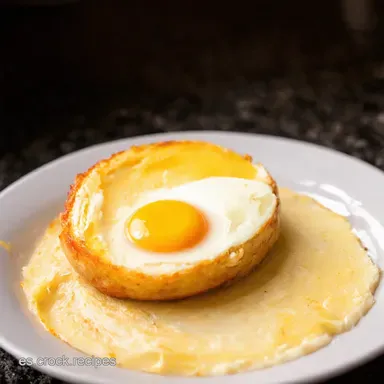 Huevo en Microondas Listo en 2 Minutos Tarjeta de receta