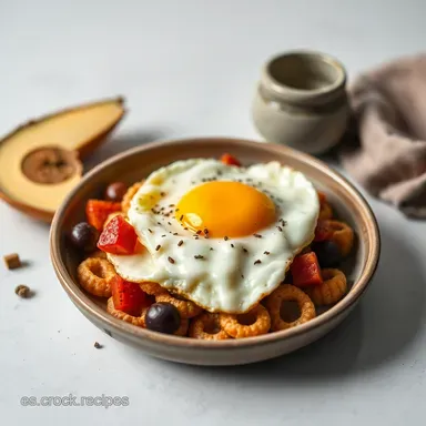 7 Desayunos con Huevo para Empezar el D&iacute;a con Alegr&iacute;a Tarjeta de receta