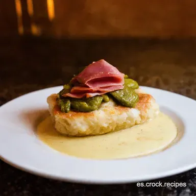 Jud&iacute;as Verdes con Jam&oacute;n Receta F&aacute;cil y Sabrosa Tarjeta de receta