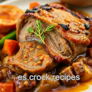 Lomo en Orza de la Abuela: &iexcl;El Secreto Mejor Guardado! Tarjeta de receta