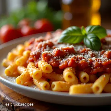 Macarrones Con Carne Picada y Sofrito La Receta Casera que Sabe a Abuela Tarjeta de receta