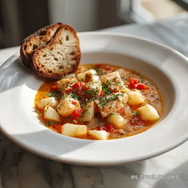 Marmitako Receta de la Abuela para 4 Raciones Tarjeta de receta