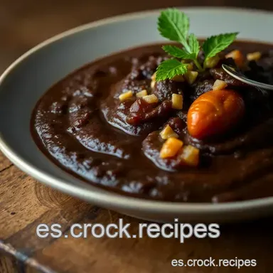 Mole Negro Camar&oacute;n: Tesoro Oaxaque&ntilde;o &iexcl;Receta Aut&eacute;ntica! Tarjeta de receta