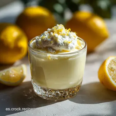 Mousse de Lim&oacute;n sin Horno: Receta F&aacute;cil con 3 Ingredientes Tarjeta de receta