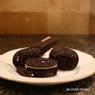 Paletas de Oreo Caseras Haz Esta Delicia Refrescante Tarjeta de receta