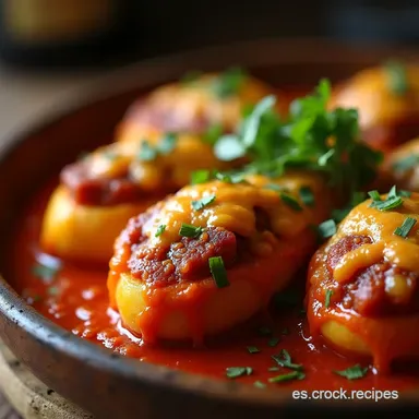 Pambazos Xalape&ntilde;os Receta Aut&eacute;ntica de Papa y Chorizo en Chile Guajillo Tarjeta de receta