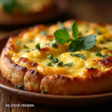 Receta de Pan de Ajo Casero con Queso Fundido El Mejor Tarjeta de receta