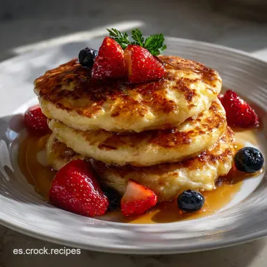 Pancakes Keto Sin Harinas Una Idea: Desayuno F&aacute;cil Keto Tarjeta de receta