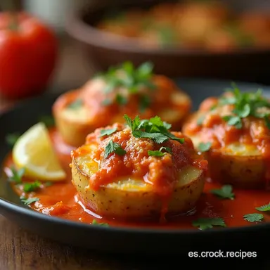 Receta Papas Rellenas al Horno El Cl&aacute;sico sin Fritura Tarjeta de receta