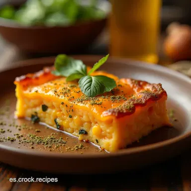 Pastel de Calabaza Asada con Canela El Postre Oto&ntilde;al Perfecto Tarjeta de receta
