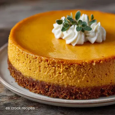 Pastel De Calabaza Y Queso Con Almendras Tarjeta de receta
