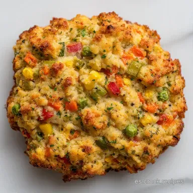Pastel de Verduras en Olla Lenta Tarjeta de receta