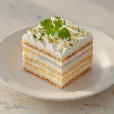 Pastel Salado Pan Molde con At&uacute;n