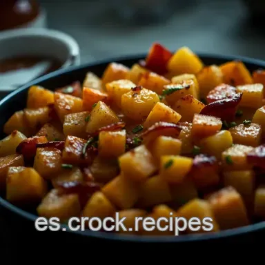 Recetas Freidora de Aire: &iexcl;Patatas Bravas Crujientes en Minutos! Tarjeta de receta
