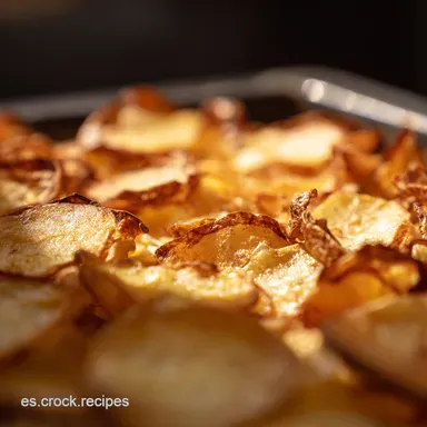 &iexcl;Patatas Gajo al Horno Crujientes! Receta F&aacute;cil y Sabrosa Tarjeta de receta