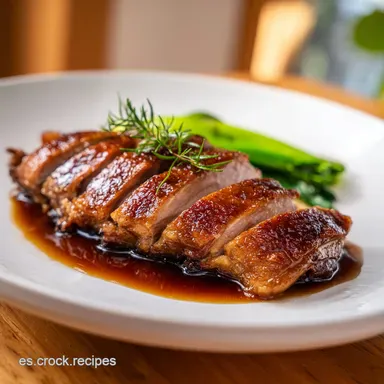 Pato a la Naranja: Receta Tradicional para 4 Porciones Tarjeta de receta