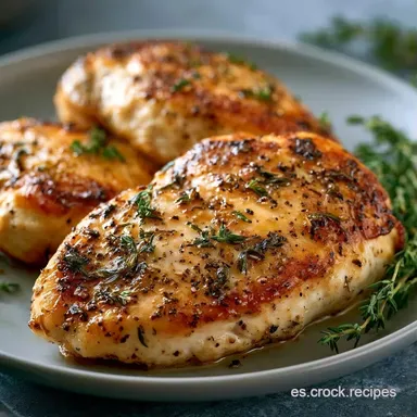 Pechuga De Pollo Hierbas: Jugosa Tarjeta de receta