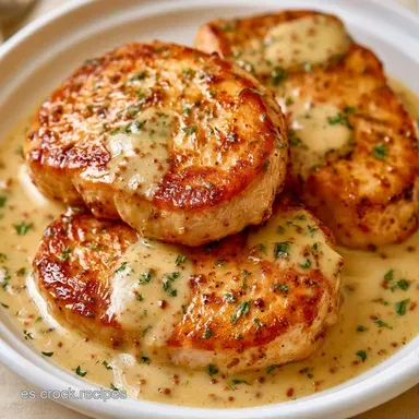 Pollo a la Mostaza en 30 Minutos Tarjeta de receta