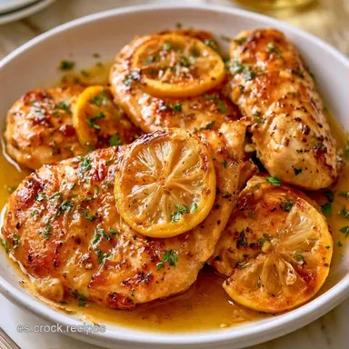 Pollo a la Plancha para 4 Personas Tarjeta de receta