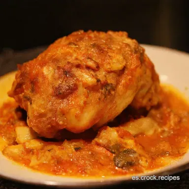 Pollo al Ajillo Ib&eacute;rico Le Agregu&eacute; Ajo al Pollo y Fants Tarjeta de receta