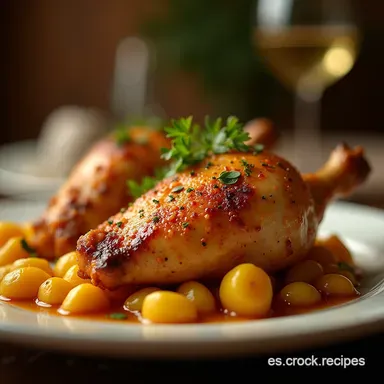 Pollo Despiezado en Freidora de Aire Crujiente y Jugoso en 35 Minutos Tarjeta de receta