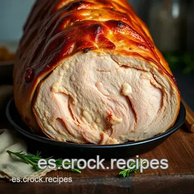 Porchetta Casera &iexcl;Receta Petersen!: Crujiente y Deliciosa Tarjeta de receta