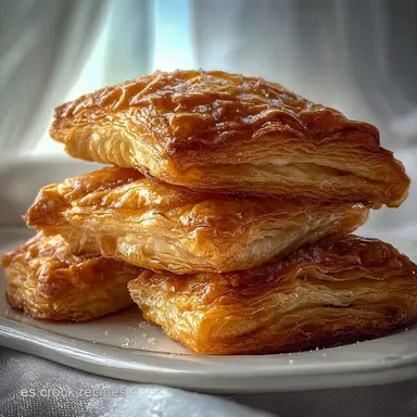 Postre Hojaldre y Manzana Ready in 30 Min Crispy Baked Tarjeta de receta