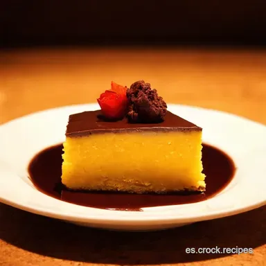 Pud&iacute;n de Maracuy&aacute; con Chocolate Un Postre Tropical Facil&iacute;simo Tarjeta de receta