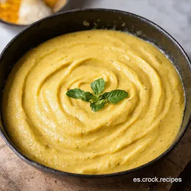 Pur&eacute; de Calabac&iacute;n Cremoso Receta F&aacute;cil como la de la Abuela Tarjeta de receta