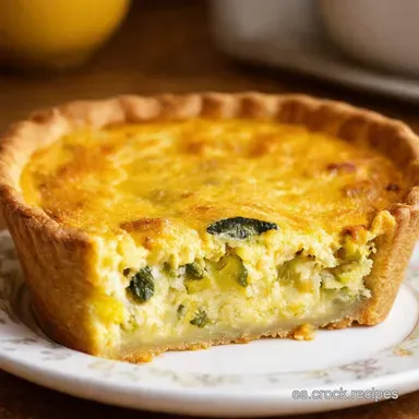 Quiche de Verduras Mi receta f&aacute;cil y deliciosa Tarjeta de receta