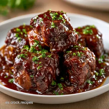 Rabo De Toro En Olla Lenta Tarjeta de receta