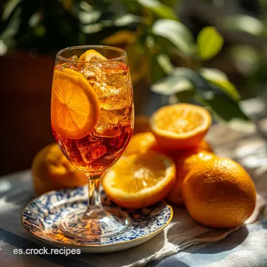 Aperol Spritz Receta Original Ready in 3 Min Tarjeta de receta