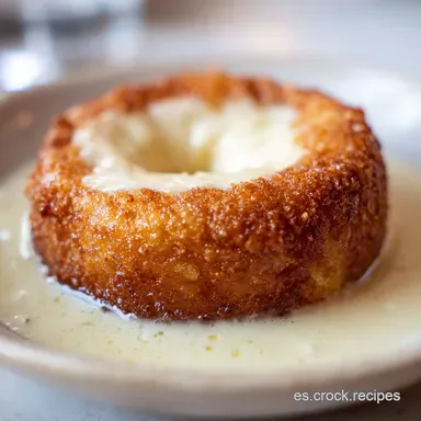 Leche Frita Tradicional Espa&ntilde;ola: Receta Casera Tarjeta de receta